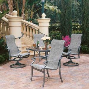 Lloyd Flanders Patio Sling Furniture Set