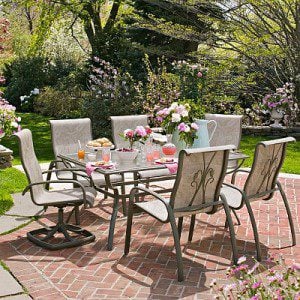 Martha Stewart Everyday Bloomington Patio Sling Dining Chairs