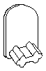 1/2 Oval Patio Sling Insert #30-310