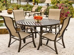 Woodard patio sling furniture1